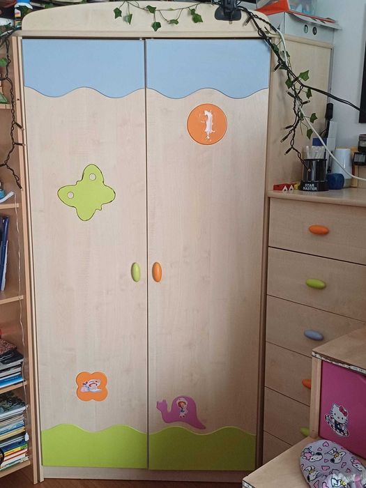 Sifonier pe colt cu 2 usi