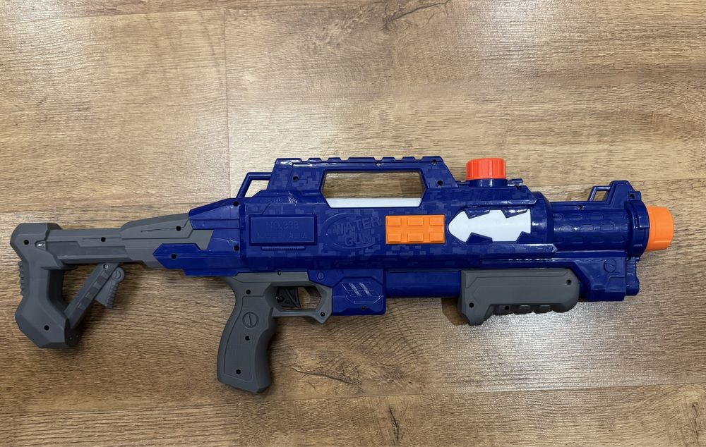 Игрушка бластер  с мягкими пульками