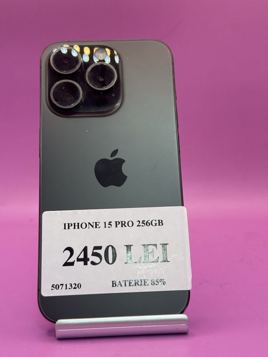 Iphone 15 pro 256gb•amanet matei crangasi•5071