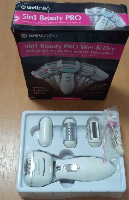 Vand Aparat Wellneo 5 in 1 Beauty Pro Wet&Dry