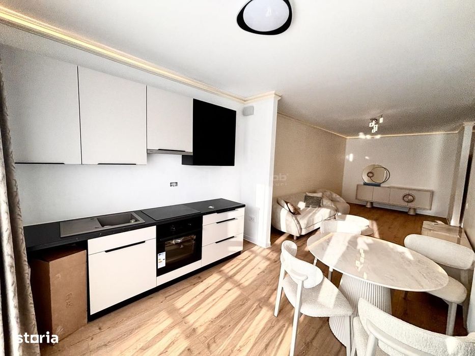 Apartament 3 camere bloc nou - 68 mp  util + balcon 10 mp - Mobilat si