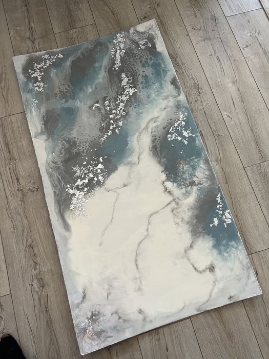 Картина из эпоксидной смолы 120*65 см.