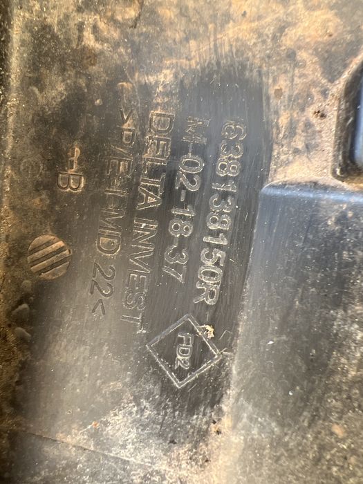 Dacia Sandero 2021 предна лява вежда