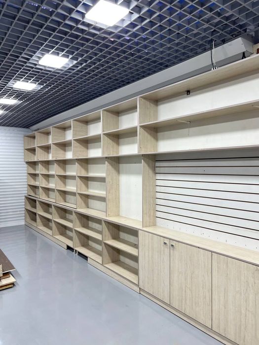 Vitirina magazin 12 m uzligi  2.4 m bo'yiga.