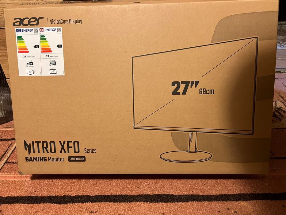 27” Acer Nitro XF0 Series Gaming Monitor