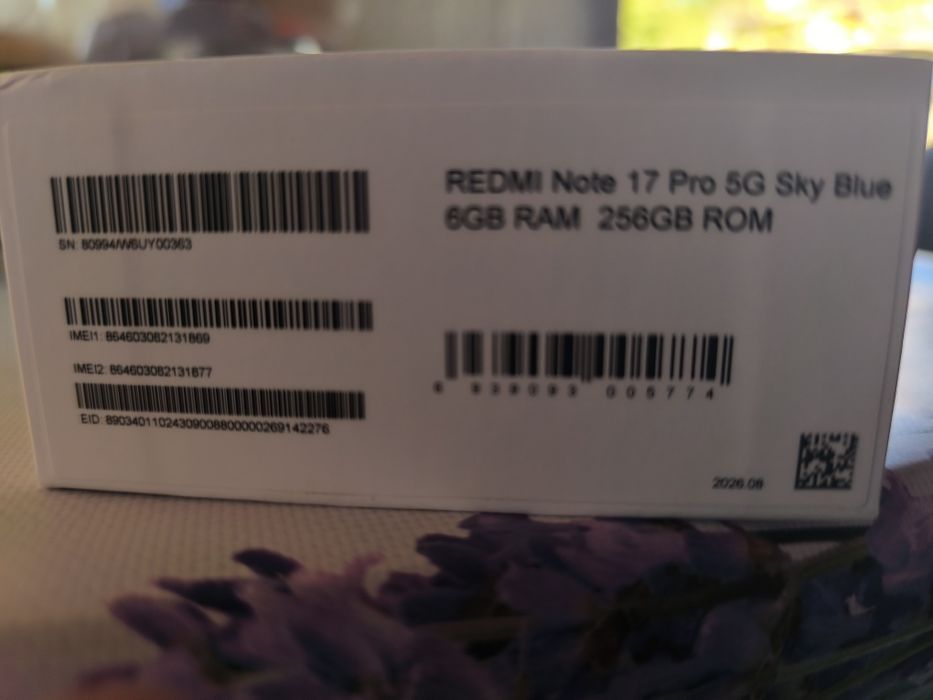 vand redmi note17 pro