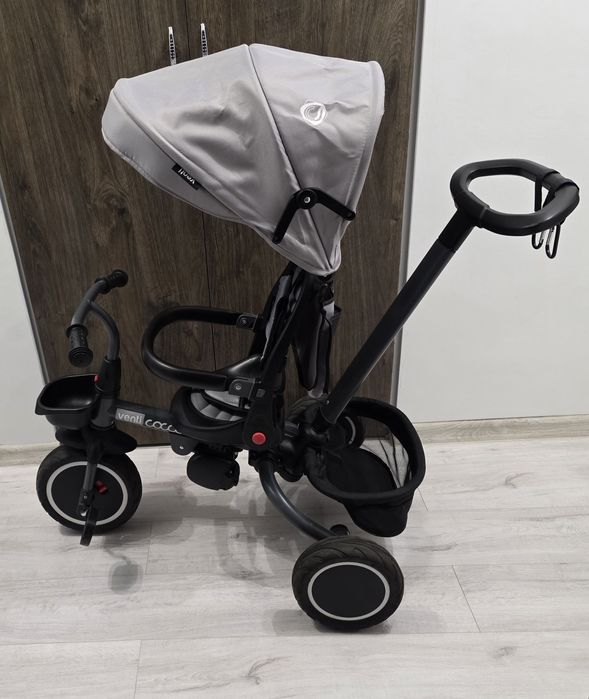 Tricicleta pentru copii Coccolle Venti Greystone multifunctionala