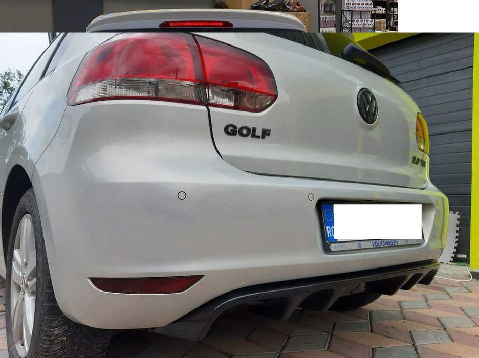 Difuzor bara spate prelungire lip Volkswagen vw  Golf 6 MK6 2008-2012