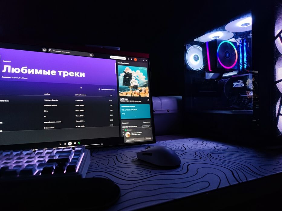 Мощный игровой комп с комплектом