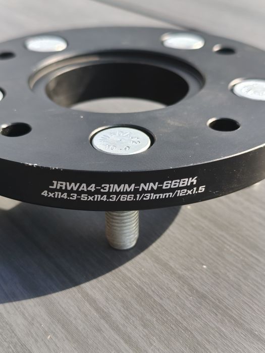 Adaptoare conversie Japan Racing 4x114.3 la 5x114.3 - Nissan S13 / S12 / Bluebird
