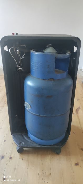 Газова печка с бутилка