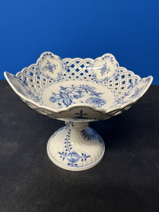 Колекционерска,порцеланова фруктиера на Meissen,Germany