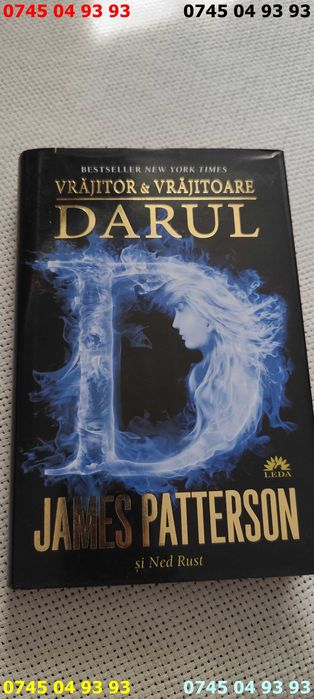 carte carti vrajitor vrajitoare Darul james Patterson cartonata