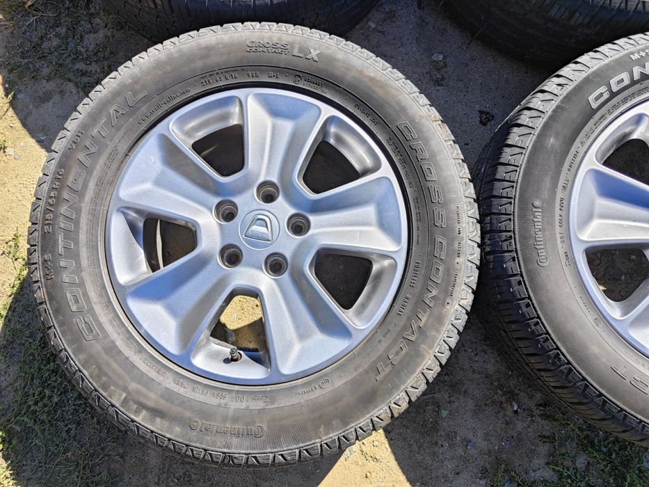 4x Jante Originale din Aluminiu de Dacia Duster pe 16"