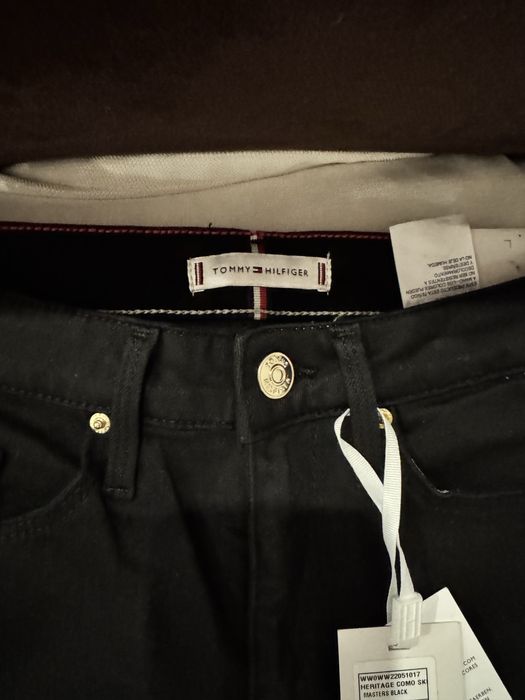 Jeans negru dama Tommy Hilfiger marimea 26