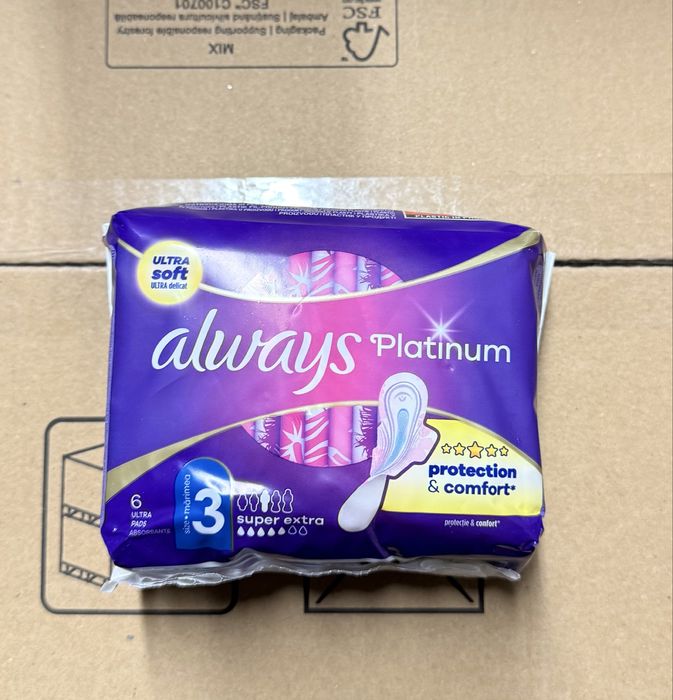 Tampoane always platinum