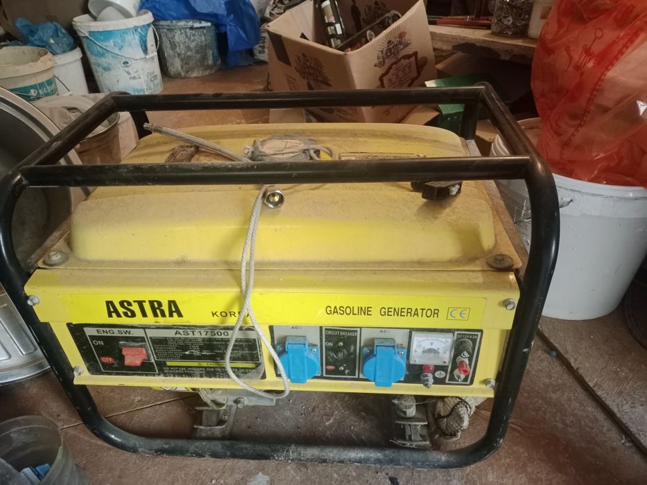 Генератор бензиновый для стройки