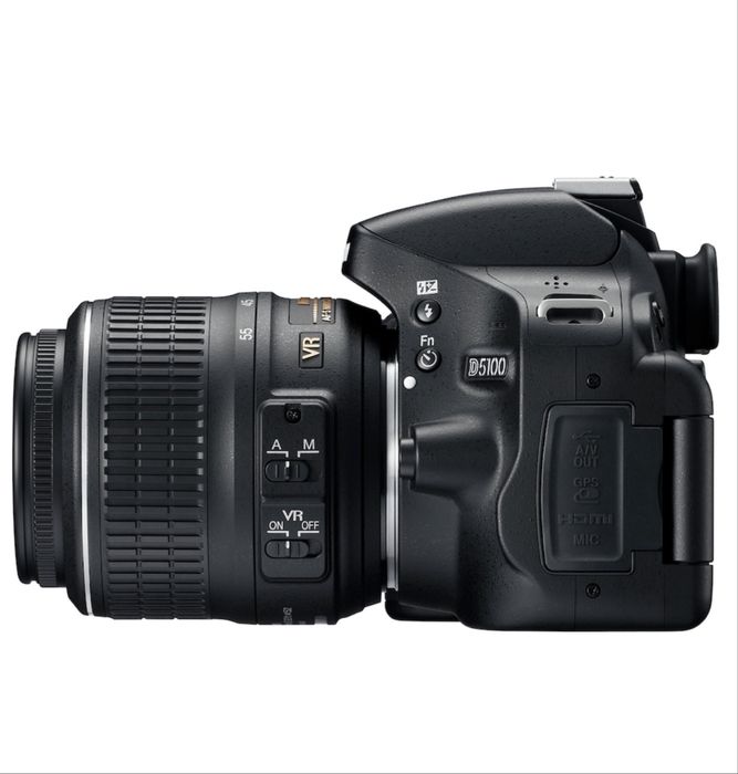Aparat foto DSLR Nikon D5100, 16.2MP + Obiectiv 18-55mm VR