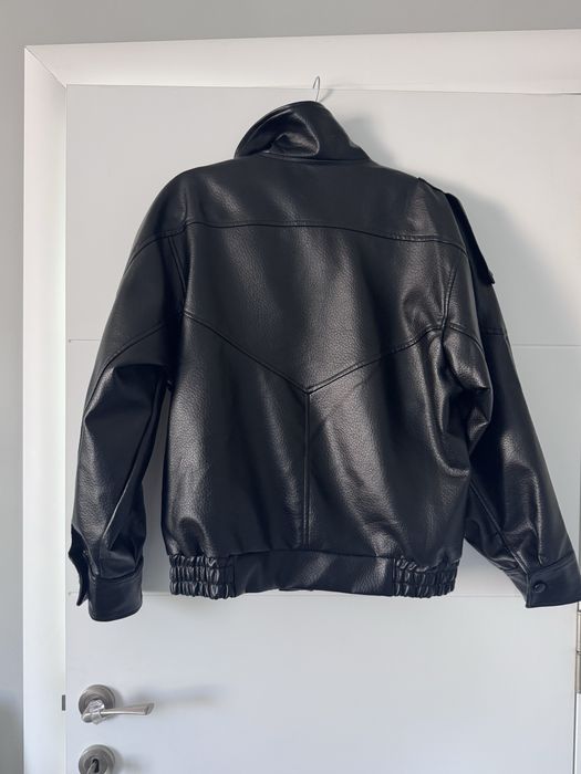 Кожено яке XS oversized