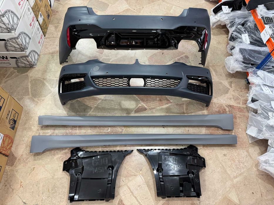 Pachet M Tech Bmw G30 Seria 5 Bara Fata + Spate + Praguri