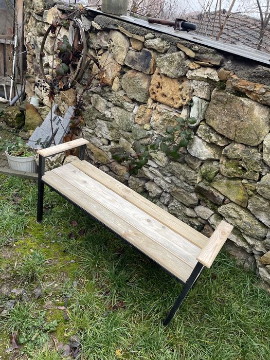 Градинска пейка 120см