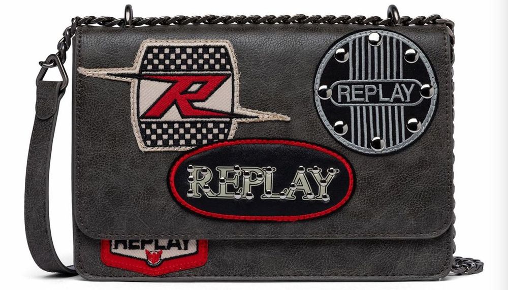 Чанта Replay сива