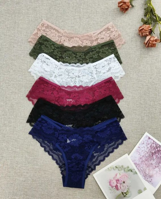 Трусики женские гипюровые