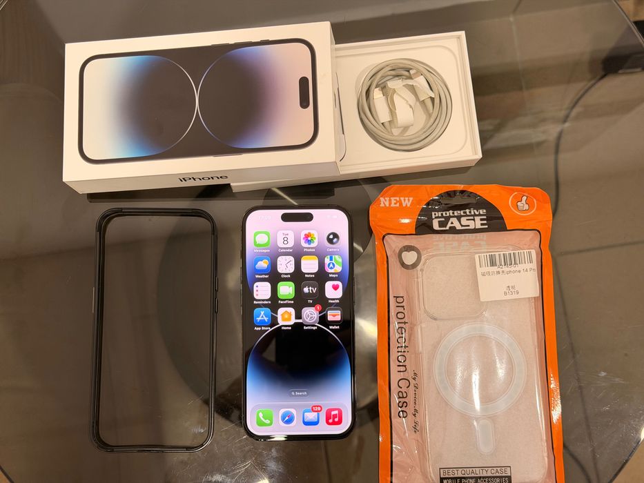 iPhone 14 Pro 128 GB Space Black добро състояние