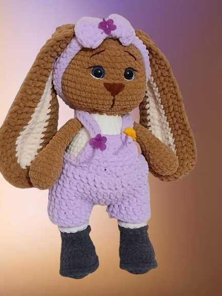 Ръчно изработени плюшени играчки Зайче Маруся