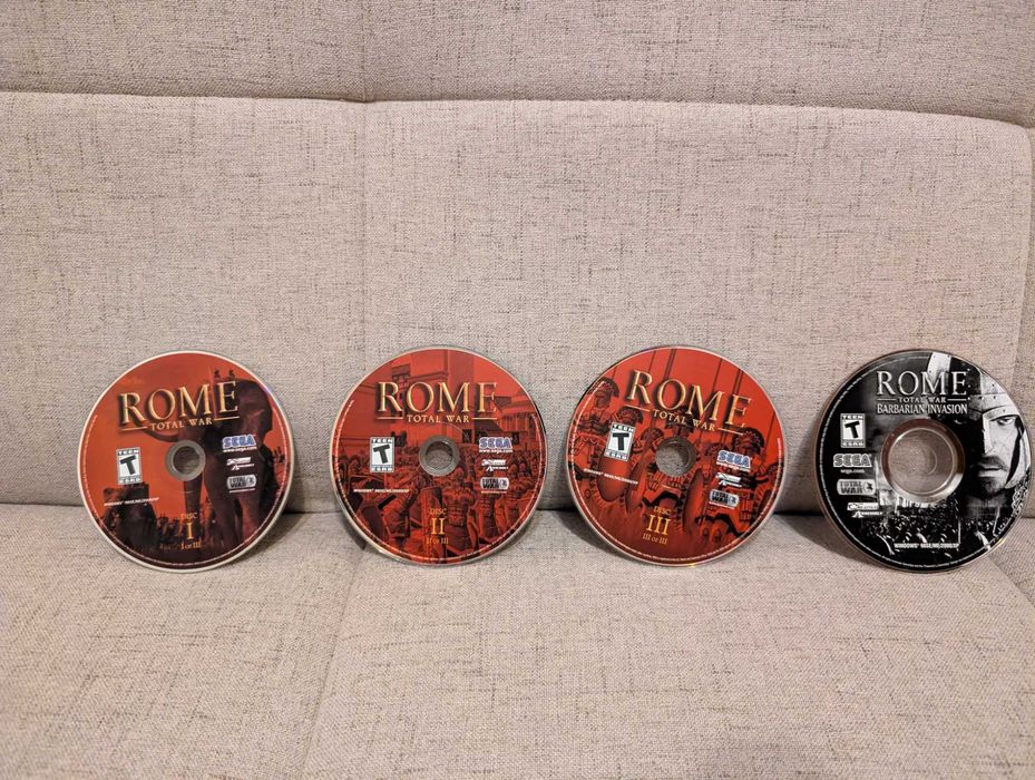 Joc PC "Rome: Total War", editie Anthology [NOU] / Gold [FOLOSIT]