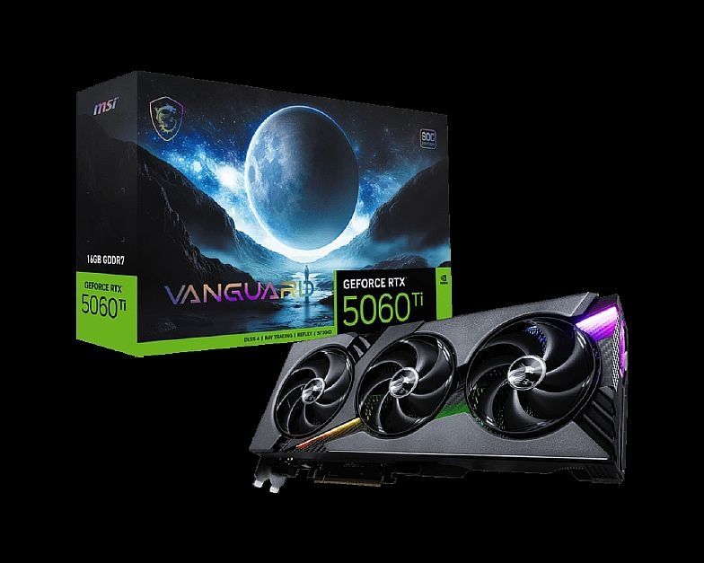 Продавам Видео Карта MSI GeForce RTX 5060 Ti 16G VANGUARD SOC