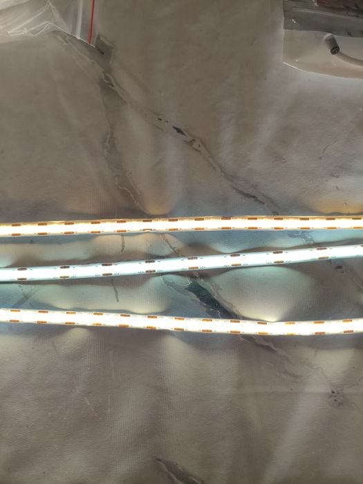 Banda led cob 12v 12w lumina continua culoare  rece cald natural neutr