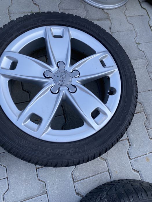 Set De 4 Jantes Alliage Audi TTRS Style R17 5x112 Noir Poli - Compatible VW Seat Skoda