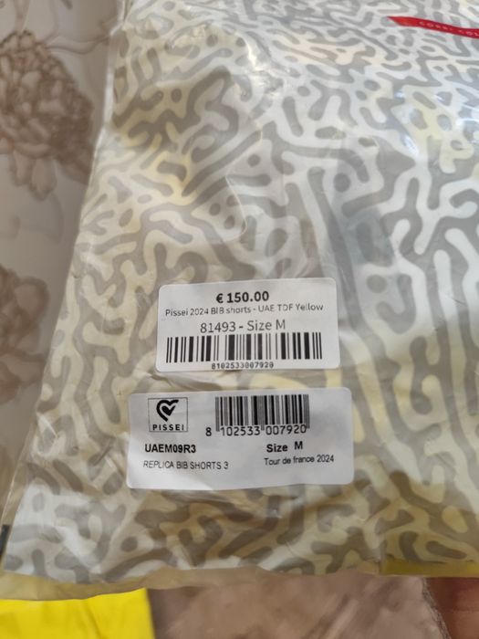 Клин за колоездене мъжки / PISSEI 2024 Tour de France - M / AGU - S