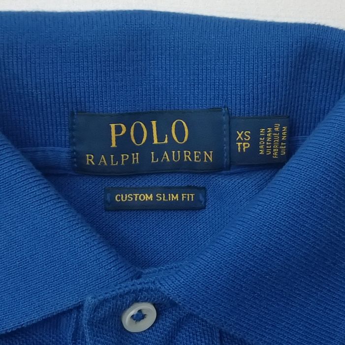 POLO Ralph Lauren Big Pony Polo Shirt оригинална тениска XS памучна синя поло фланелка