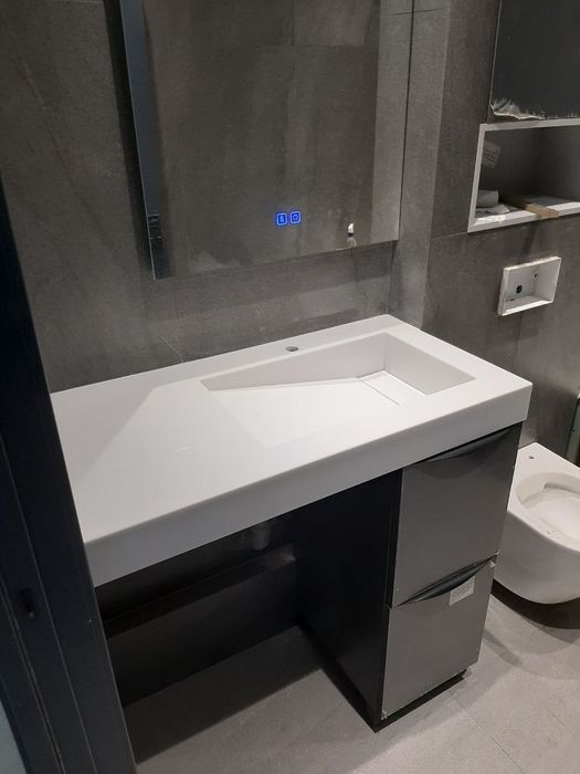 Столешницы из камня Кварц Акрил