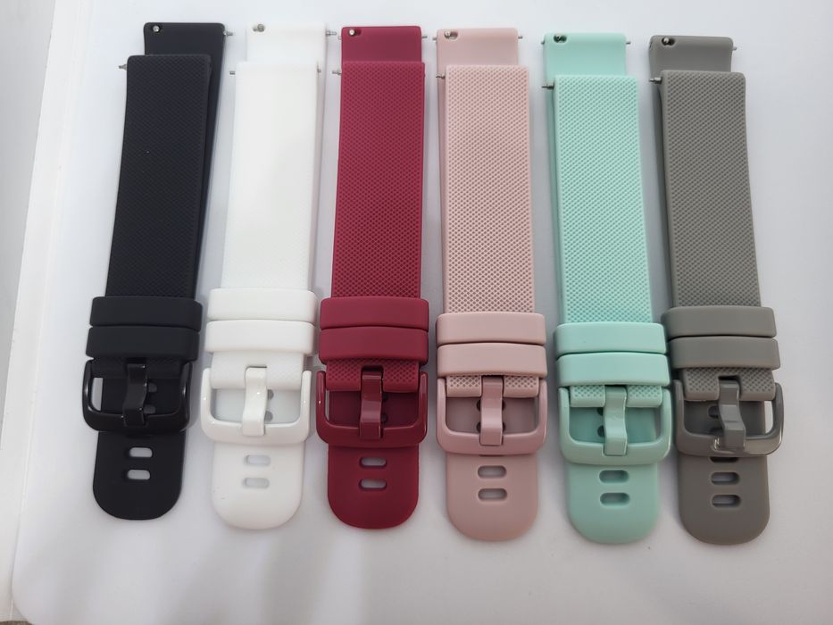 Силиконови каишки за Garmin, Huawei GT4 41 mm, Samsung watch 18/20 mm