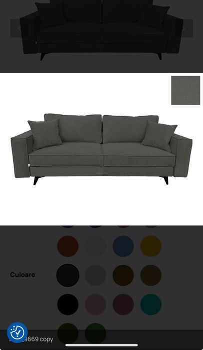 Canapea noua   Tiffany