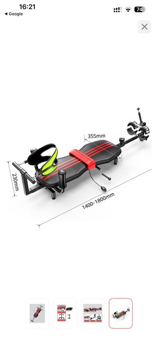 Многофункциональный тренажёр для растяжки позвоночника