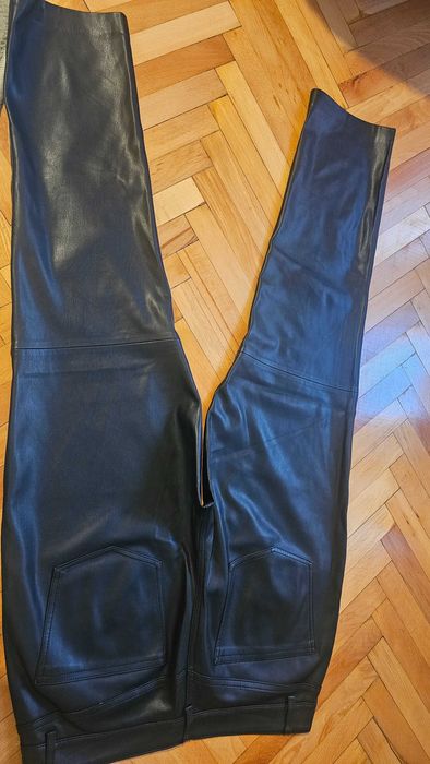 Pantaloni din Piele (Ecopiele) MANGO – Mărimea 40