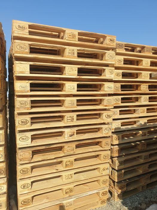 Vând paleti euro calitate 1 și calitate 2 avem cantități mari