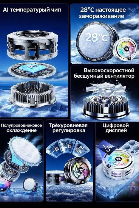Cooler-охладитель для телефона
