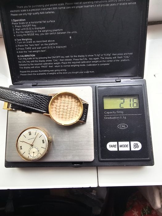 Ceas Movado din aur de 14k