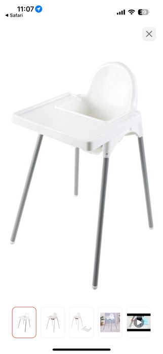 Стул ikea белый