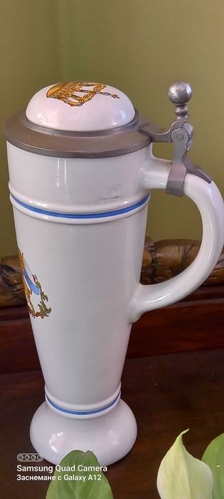 Немска  халба за бира-Gerz-WEST GERMANY