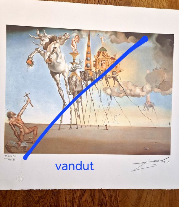 Litografii Salvador Dali
