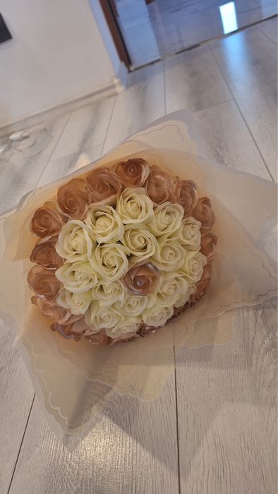 Buchete flori foita sapun