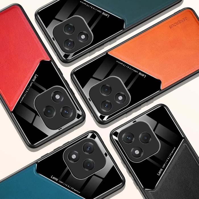 Honor 400 Pro / 400 Lite / 400 / GENEROUS Кожен кейс гръб с магнит