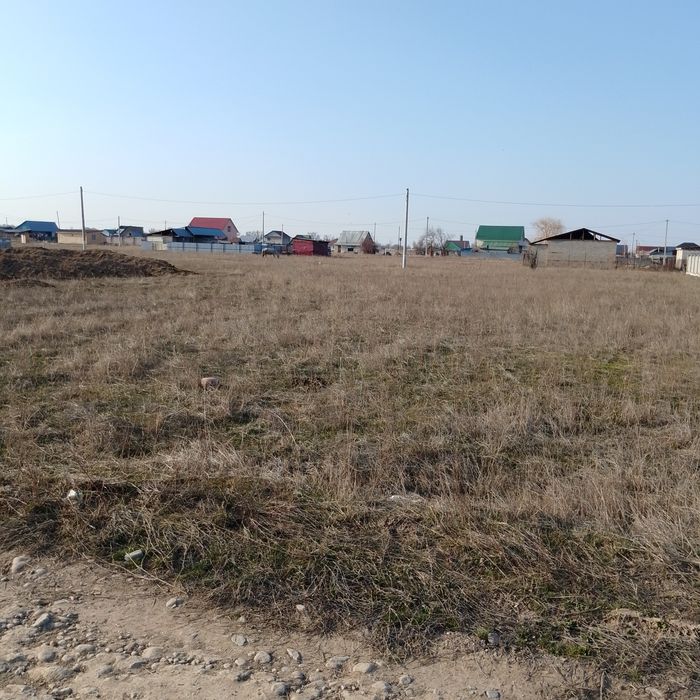 Участок земля ровный