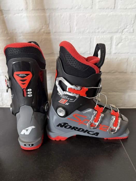 Детски ски ATOMIC J2 и детски ски обувки Nordica и щеки Leki